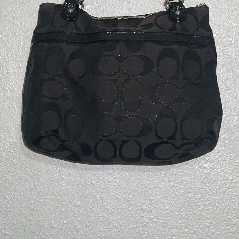 Coach black signature Women's Bag